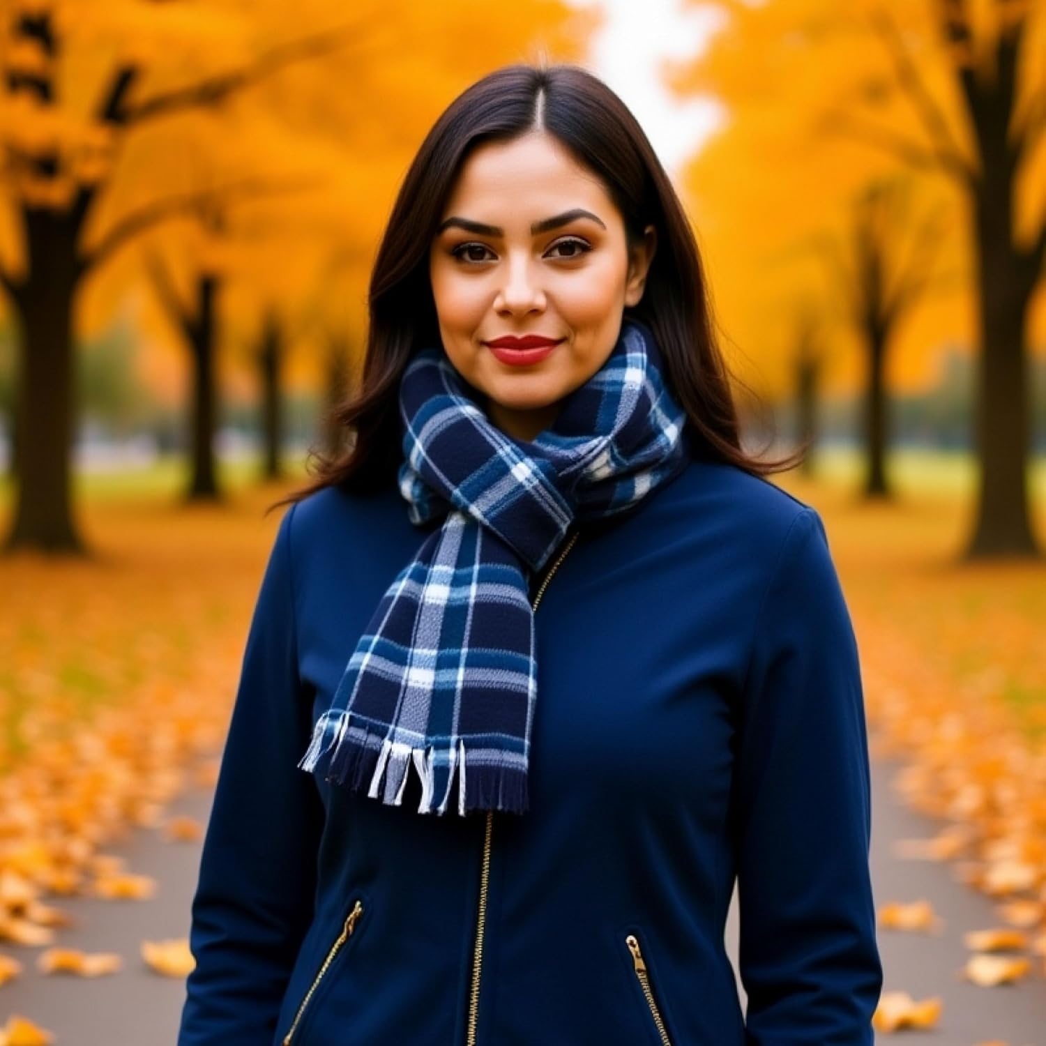 Trail maker Bulk Scarves for Women, Wedding, Homeless, 100 Scarves Pack Lightweight Wholesale Pashmina Scarves in Bulk(Assorted Plaids Pack)