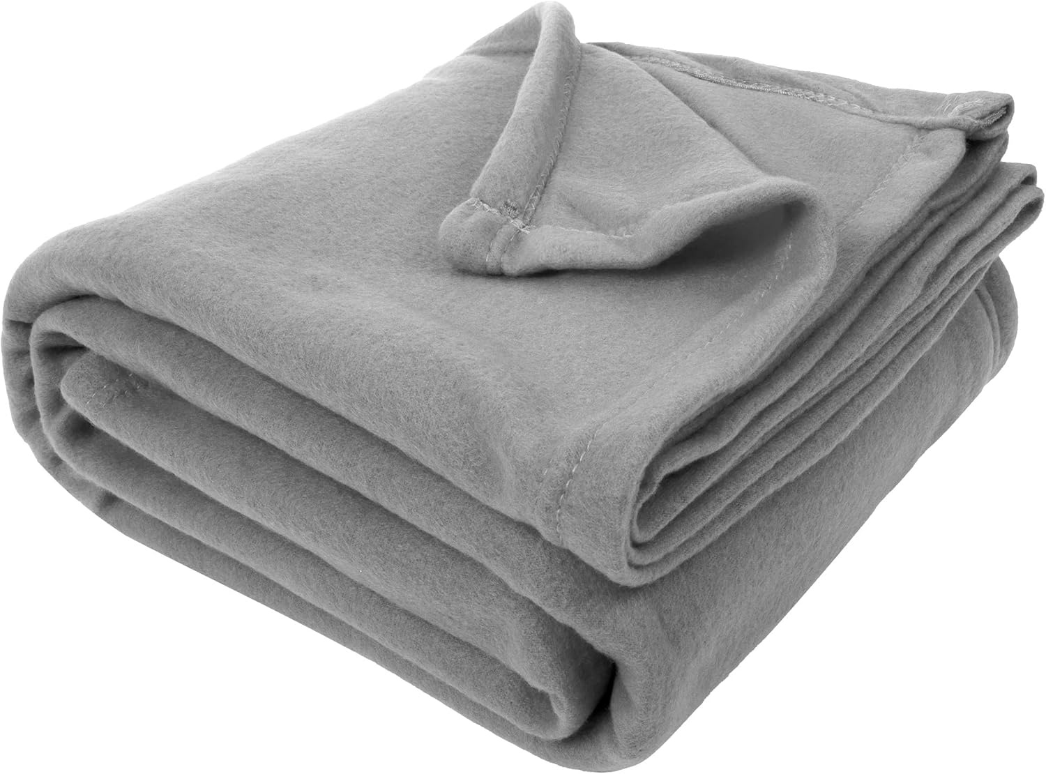 Twin Size Fleece Blankets in Bulk Microfiber Fleece Sherpa Blankets for Bed Bulk 24 Pack Hypoallergenic 60×80 Throw Blankets(Gray)