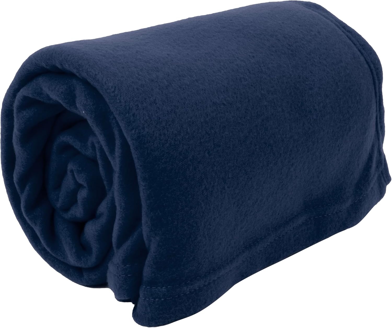 Twin Size Fleece Blankets in Bulk Microfiber Fleece Sherpa Blankets for Bed Bulk 24 Pack Hypoallergenic 60×80 Throw Blankets(Blue)