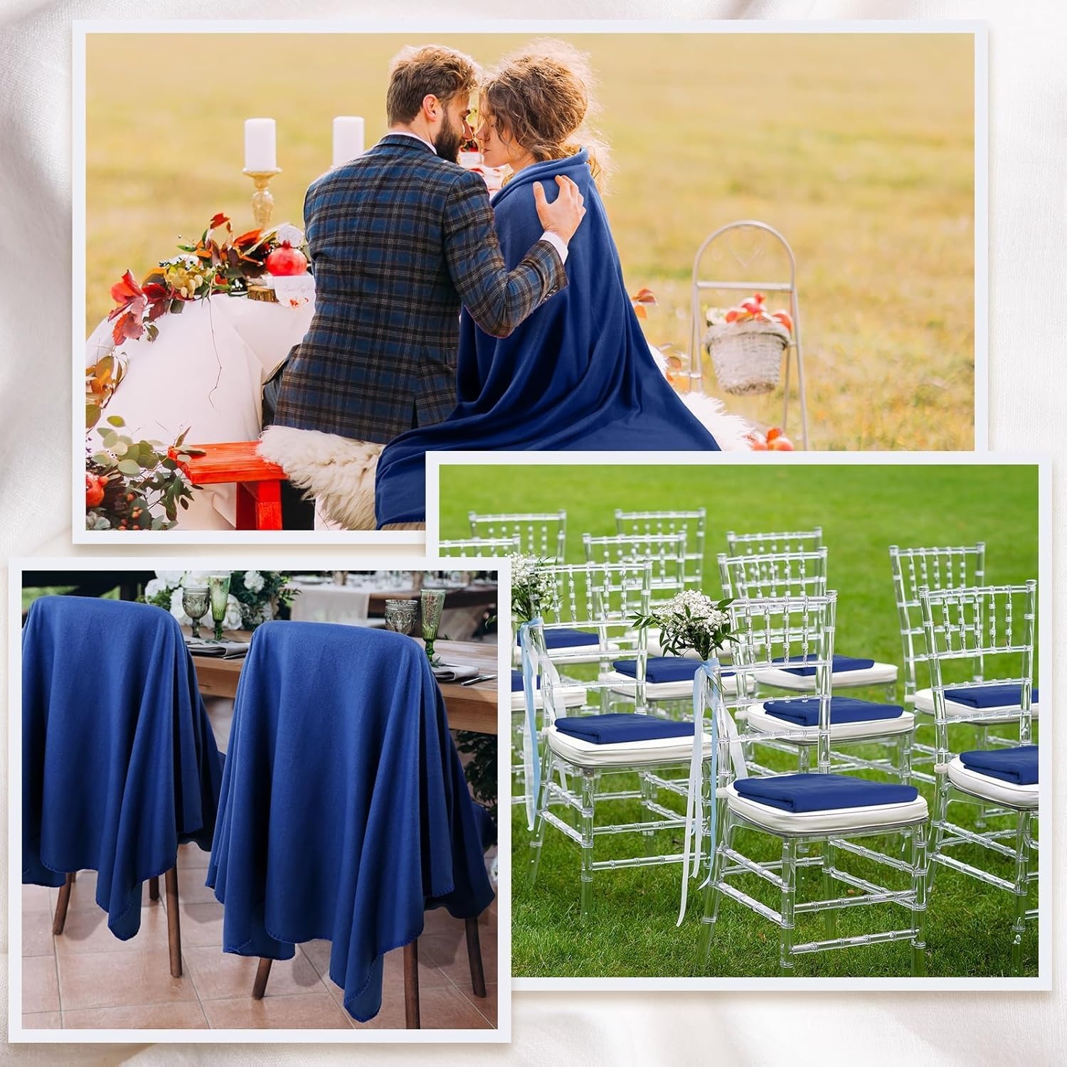 Twin Size Fleece Blankets in Bulk Microfiber Fleece Sherpa Blankets for Bed Bulk 24 Pack Hypoallergenic 60×80 Throw Blankets(Blue)