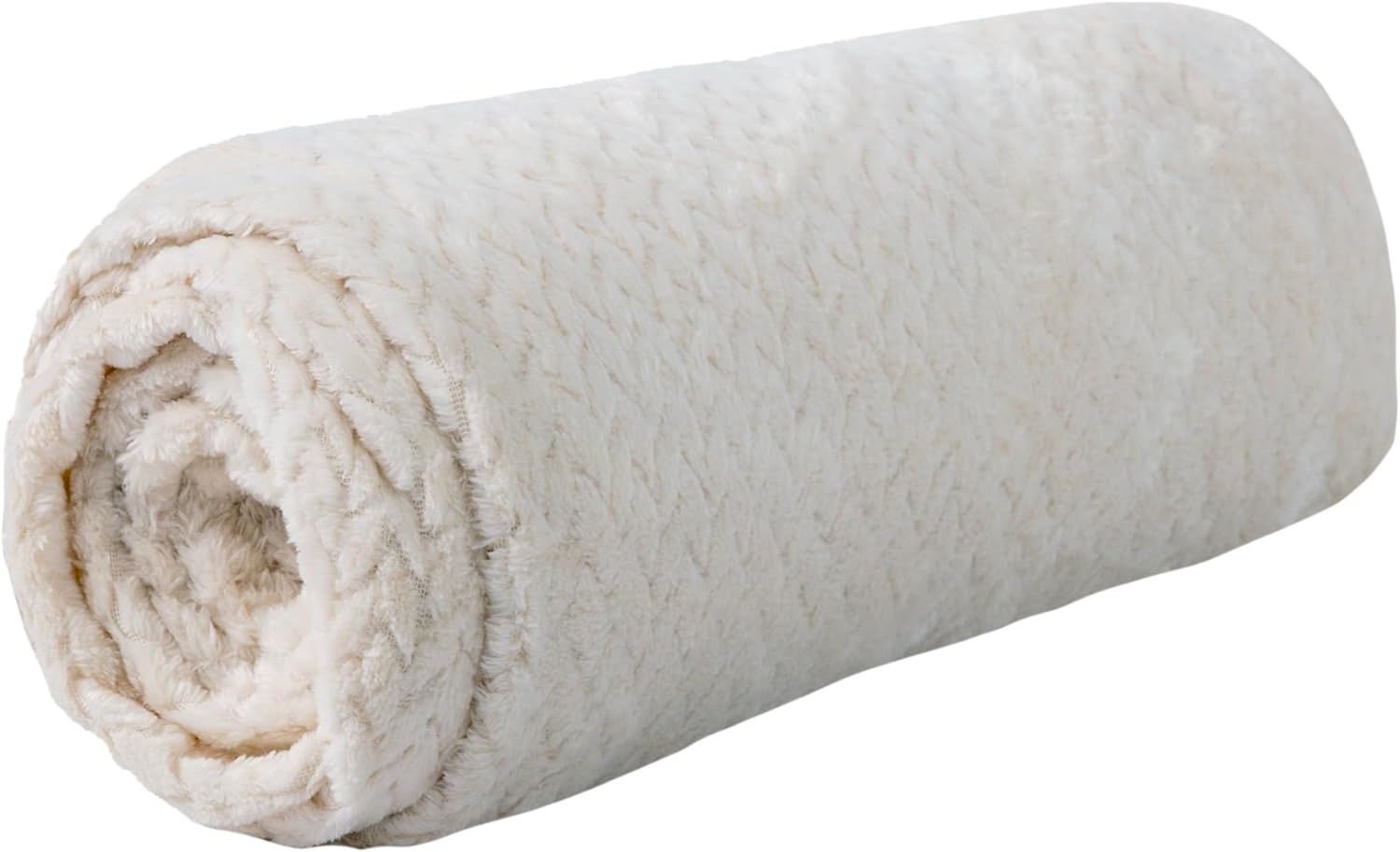 Waffle Knit Textured Throw Blanket Soft for Couch, Sofa, Twin Bed, Kids, Adults, 50 x 60 Chenille Knit Blanket, Boho Throw Blanket for Home Decor 250 GSM (Navy Blue)(Creamy White)