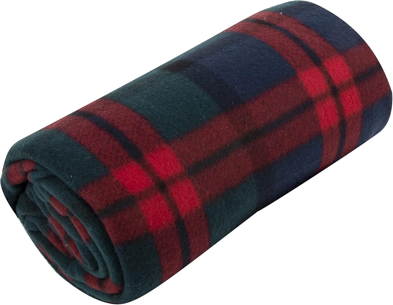 Trail maker 50×60 Throw Blankets, Plaid Fleece Throw Blankets for Bedroom, Couch, Livingroom, Chair, Pets, Outdoors(Green)