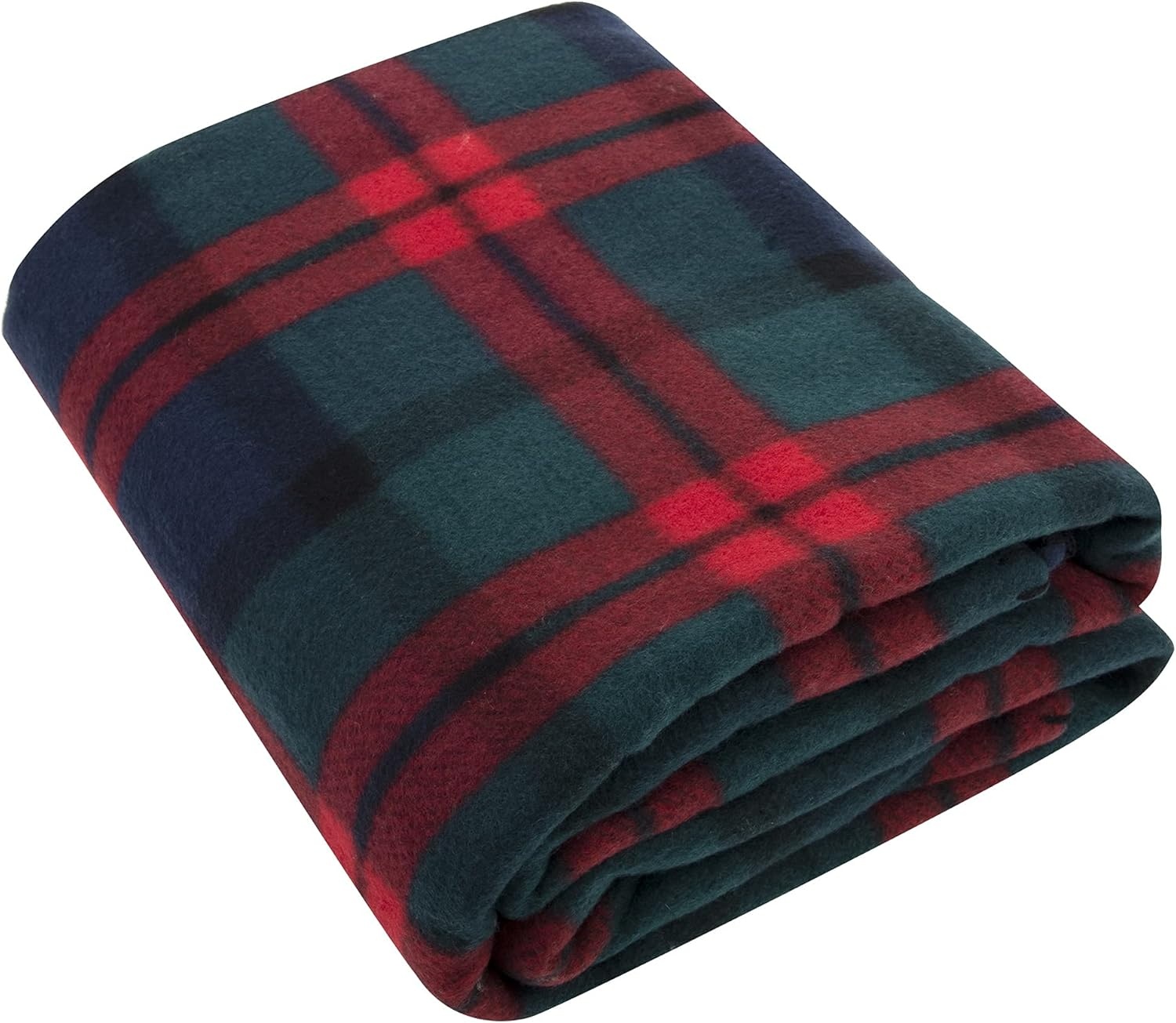 Trail maker 50×60 Throw Blankets, Plaid Fleece Throw Blankets for Bedroom, Couch, Livingroom, Chair, Pets, Outdoors(Green)