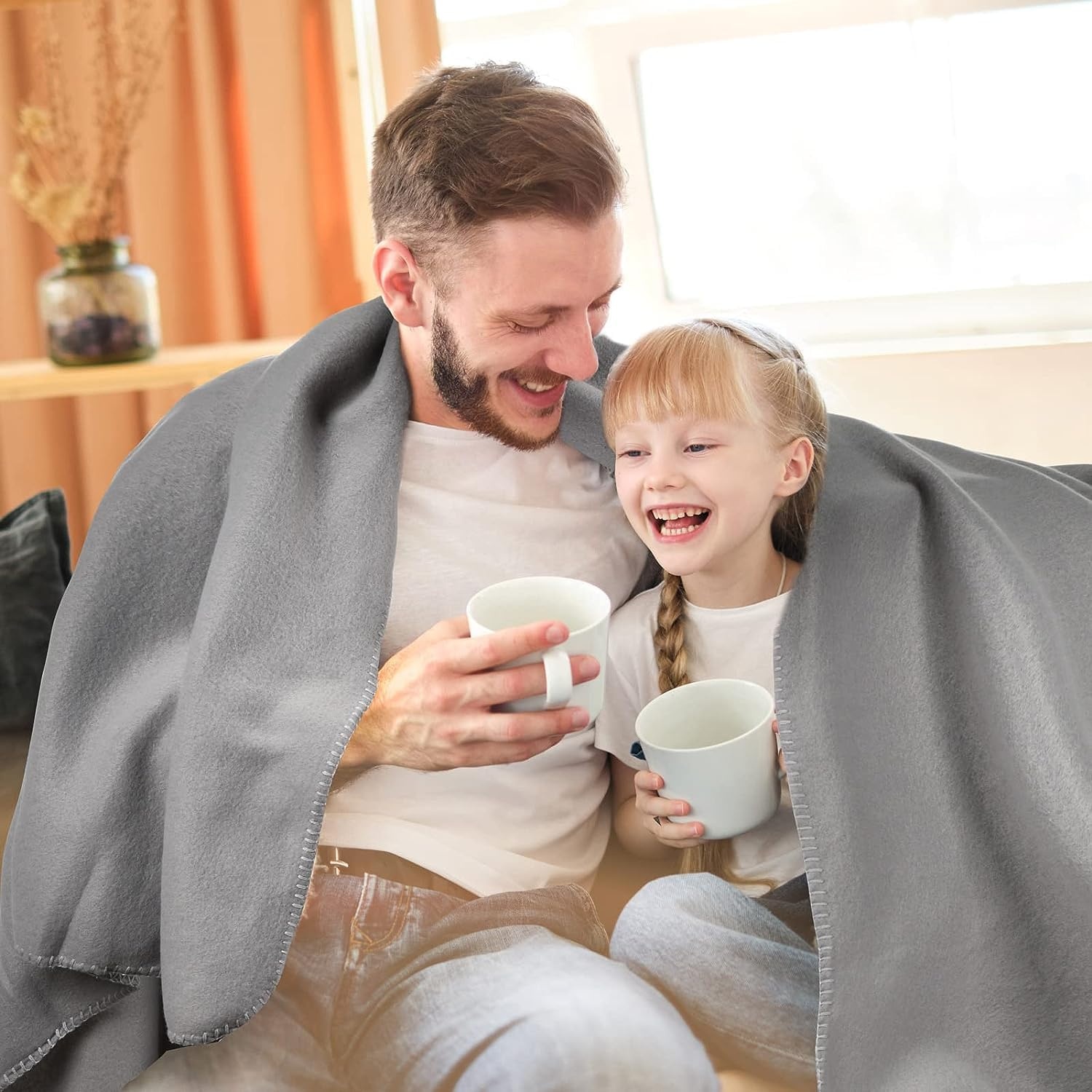 Twin Size Fleece Blankets in Bulk Microfiber Fleece Sherpa Blankets for Bed Bulk 24 Pack Hypoallergenic 60×80 Throw Blankets(Assorted)