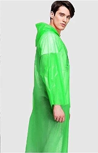 Trail maker Bulk Rain Ponchos for Adults 200 Pack 100% Waterproof Emergency Disposable Wholesale Rain Coat Ponchos with Hood(Assorted Colors)