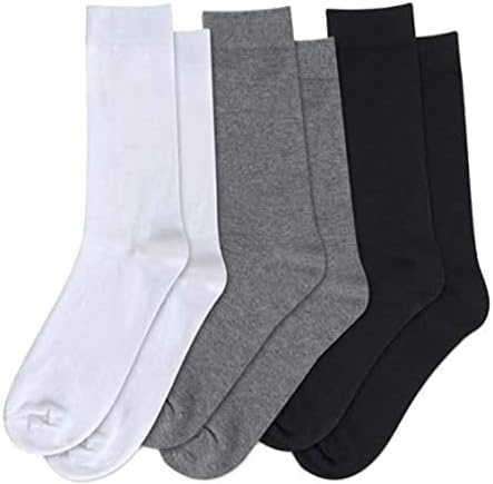 Trail maker Men’s Crew Socks,100 Pairs Bulk, Moisture-Wicking Crew Socks for Men size 10-13,Heat & Cold, Homeless Donation(Assorted)