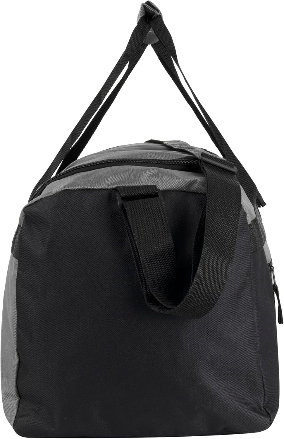 24 Pack Reflective Duffle Bags Bulk for Homeless Adults, Gym, Foster Kids Bulk Duffel Bags Wholesale (Black Pack)(Grey Pack)