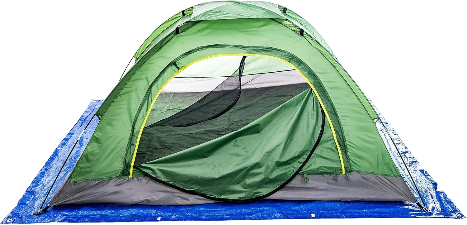 3-4 Person Pop Up Tents for Backyard, Backpacking, Camping Waterproof Easy Set Up 4 Person Tent for Kids, Adults