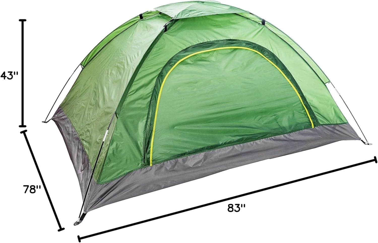 3-4 Person Pop Up Tents for Backyard, Backpacking, Camping Waterproof Easy Set Up 4 Person Tent for Kids, Adults