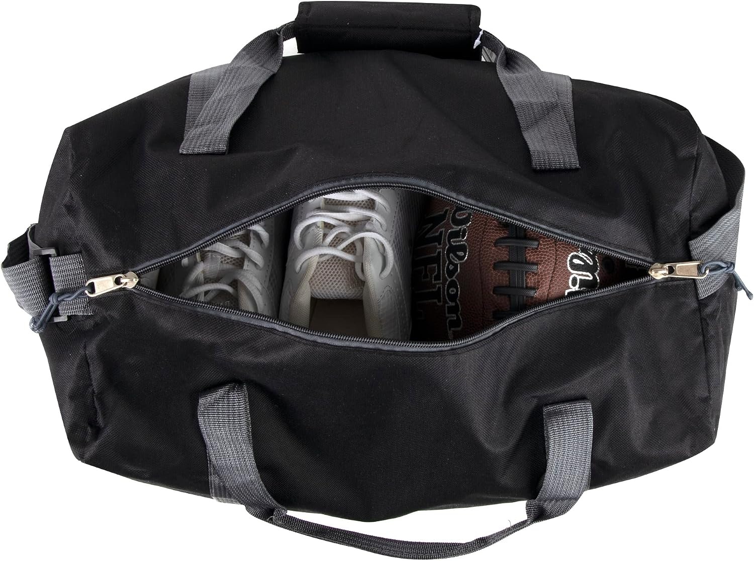 24 Pack Bulk Duffle Bags Wholesale by the Case for Homeless, Sports Teams, and Duffle Bags for Foster Kids (Assorted Colors Pack)(All Black Pack)