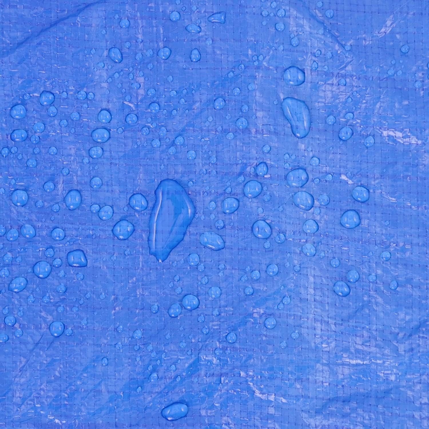 25 Pack Blue Tarps Heavy Duty Waterproof Bulk Tarps for Homeless, Camping Tents, Construction Debris, Roof (8 ft. x 10 ft.)(6 ft. x 8 ft.)