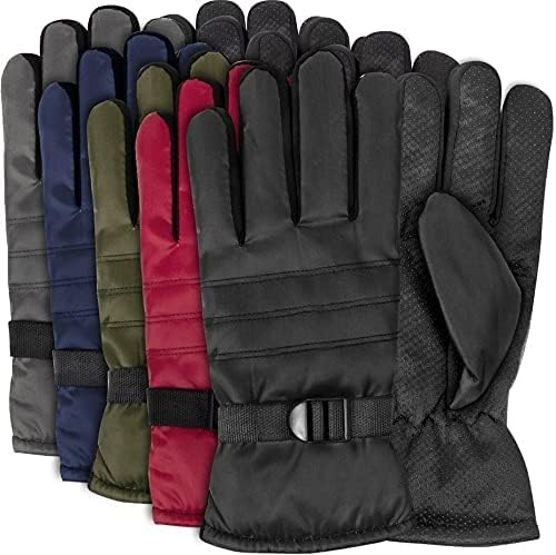 Trail maker Winter Gloves in Bulk Winter Gloves for Adult Men and Women, Warm for Extreme Weather Waterproof Insulated Gloves(10)