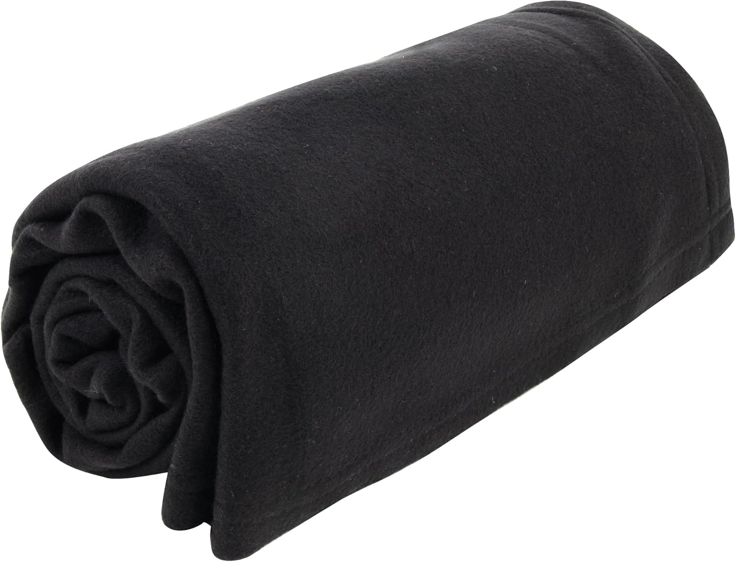 (24 Pack) Bulk Fleece Fall Throw Blankets 50×60 for Wedding Favors, Homeless Women, Men, Homes, Bed, Sofa, Couch, Office, Pet Blankets, Travel | Soft Warm Lightweight Throw Blankets in Bulk (8 Color)(Black)