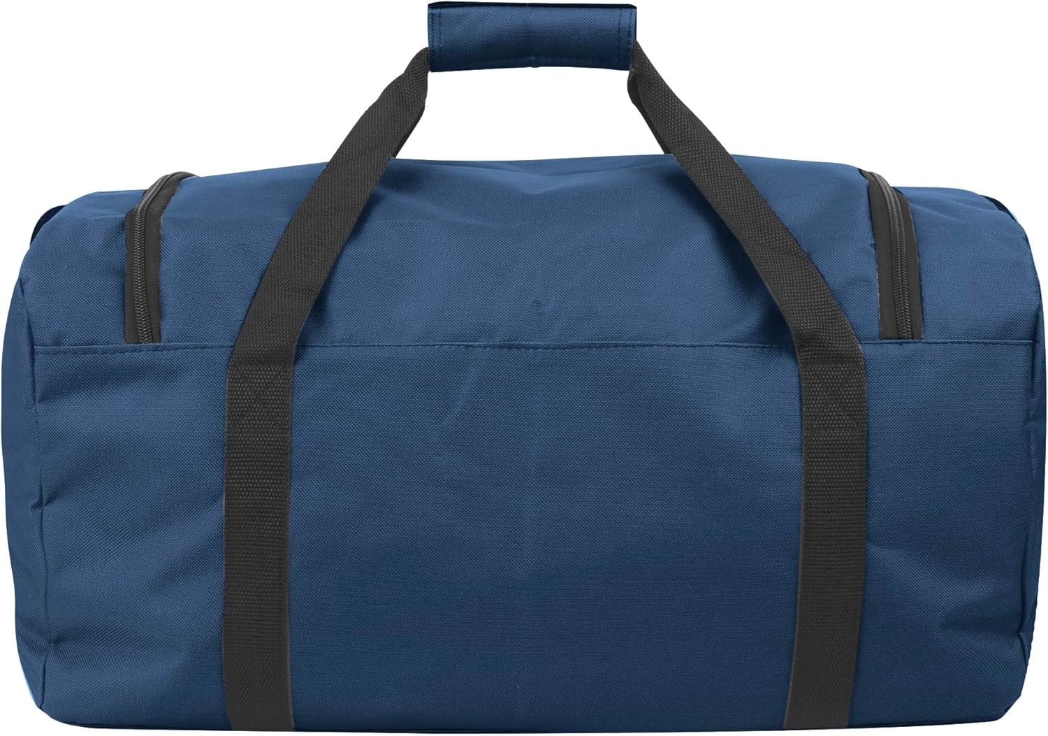 (24 Pack) Bulk Duffle Bags Wholesale for Homeless Adult Men, Women, Travel, and Sports Teams (All Black Pack)(All Blue Pack)