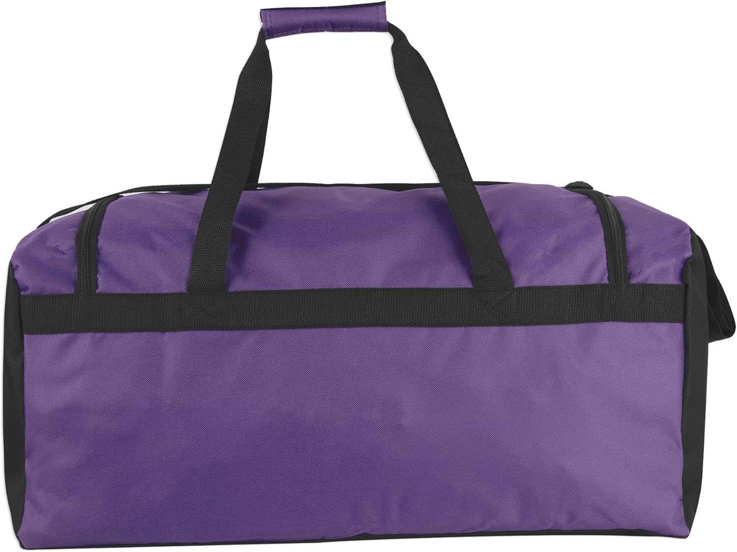 24 Pack Reflective Duffle Bags Bulk for Homeless Adults, Gym, Foster Kids Bulk Duffel Bags Wholesale (Black Pack)(Purple Pack)