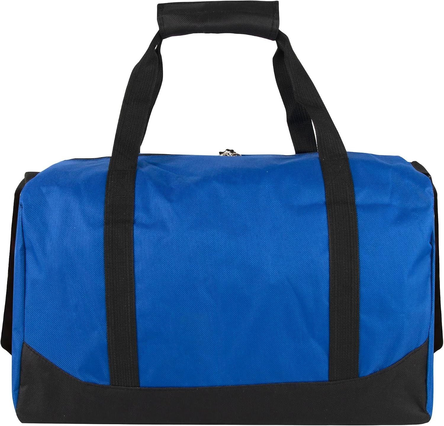 24 Pack Bulk Duffle Bags Wholesale by the Case for Homeless, Sports Teams, and Duffle Bags for Foster Kids (Assorted Colors Pack)(All Blue Pack)