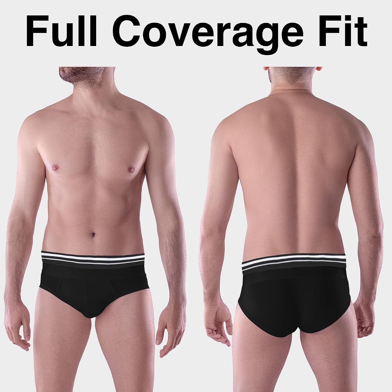 Trail maker Men’s Underwear Briefs Bulk,Cotton Polyester 50 Pack Underwear for Homeless,Disaster Relief,size S, M, L,XL(All Sizes Pack)