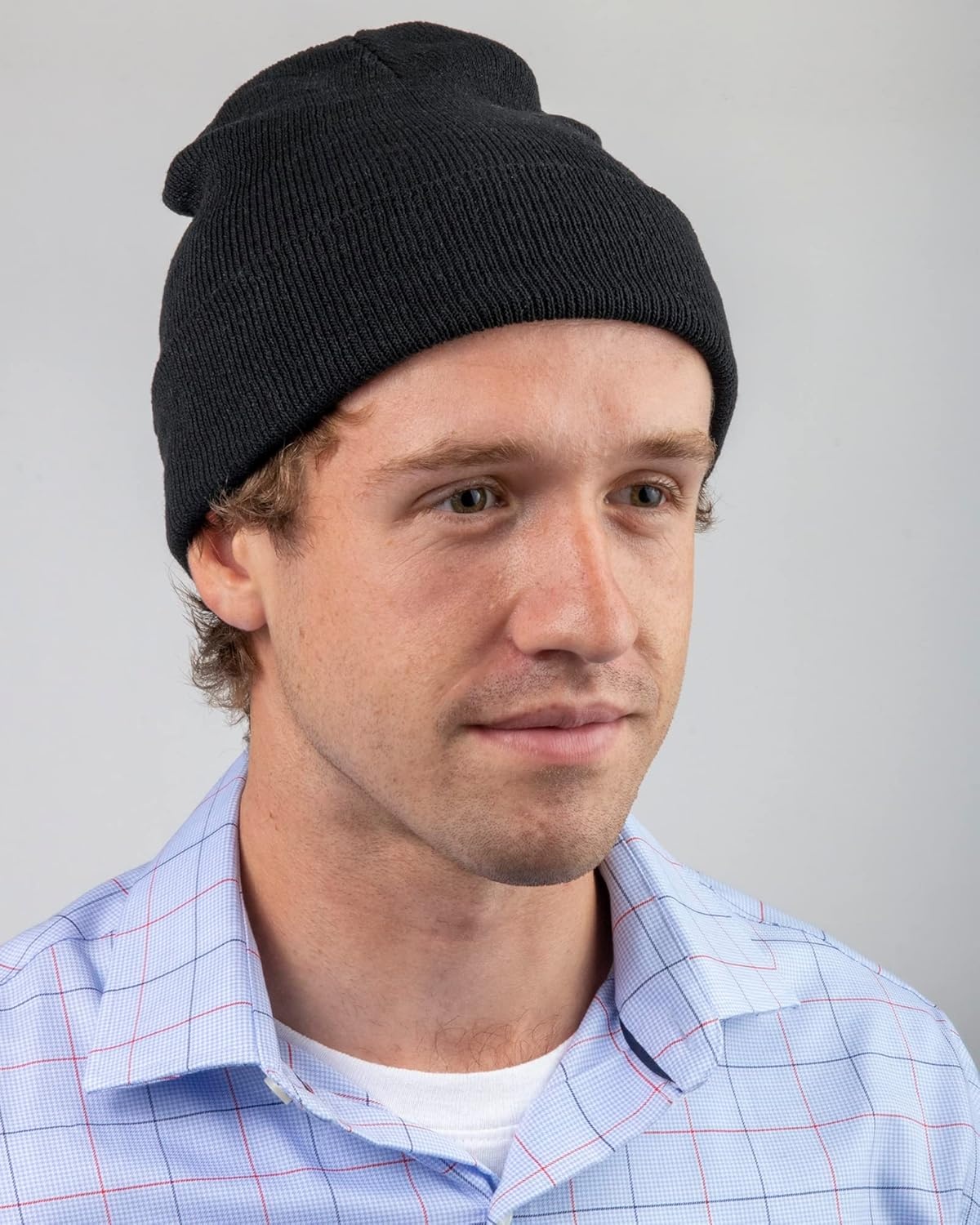Trail Maker 10 Pack Winter Hats | Bulk Beanies Wholesale Winter Hats for Men, Women, Teens(Solid Black Pack)
