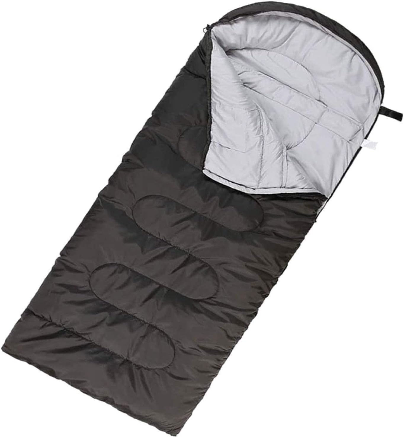 10 Pack Sleeping Bags for Adults Cold Weather Bulk for Homeless People, 4 Seasons Warm or Cold Lightweight Indoor Outdoor Backpacking, Camping(Solid Hooded)