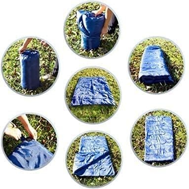 10 Pack Sleeping Bags for Adults Cold Weather Bulk for Homeless People, 4 Seasons Warm or Cold Lightweight Indoor Outdoor Backpacking, Camping(Solid Hooded)