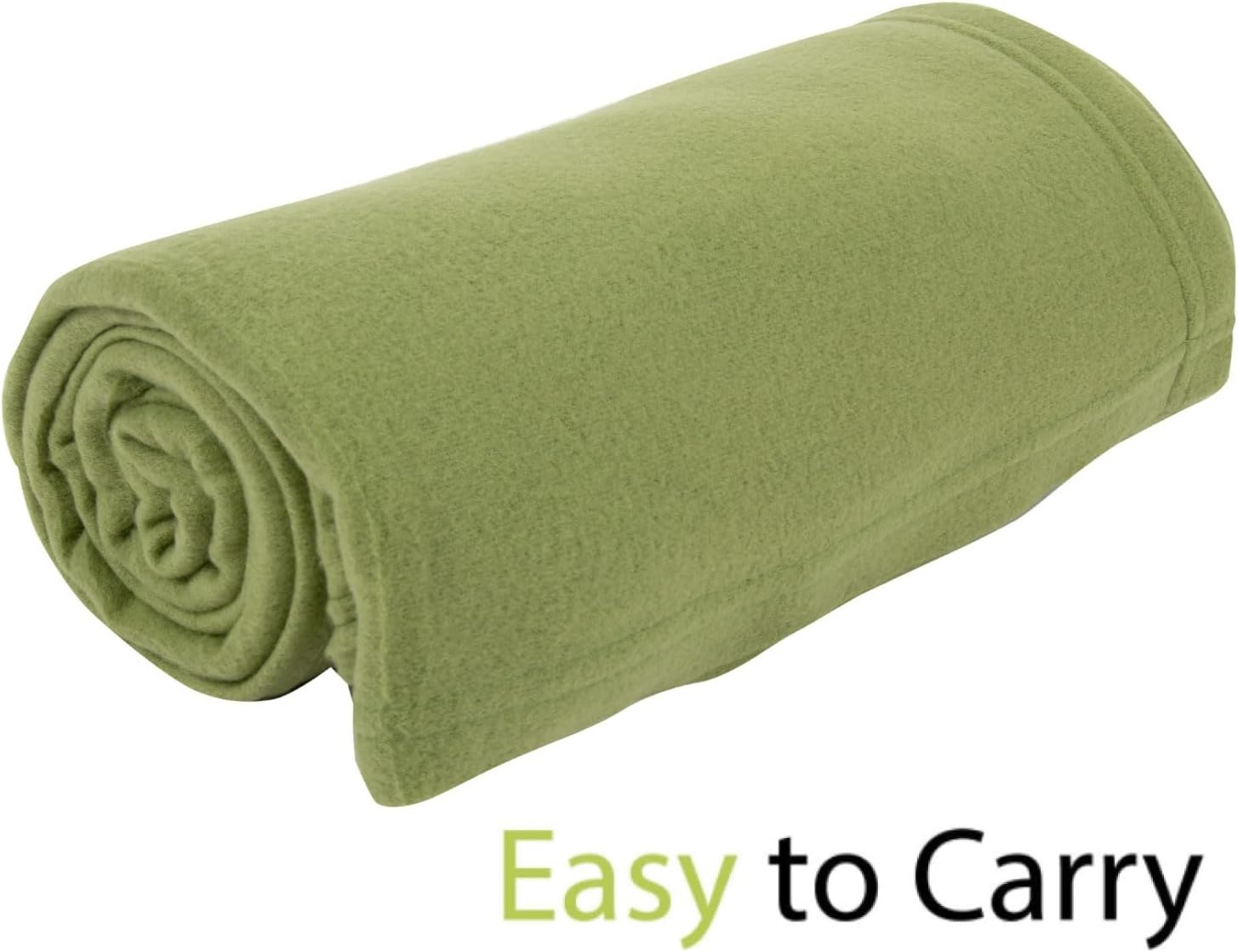 50×60 Throw Blankets, Ultra Soft Hypoallergenic Fleece Fall Throw Blanket for Livingroom, Couch, Chair, Bed, Black(Fern Green)