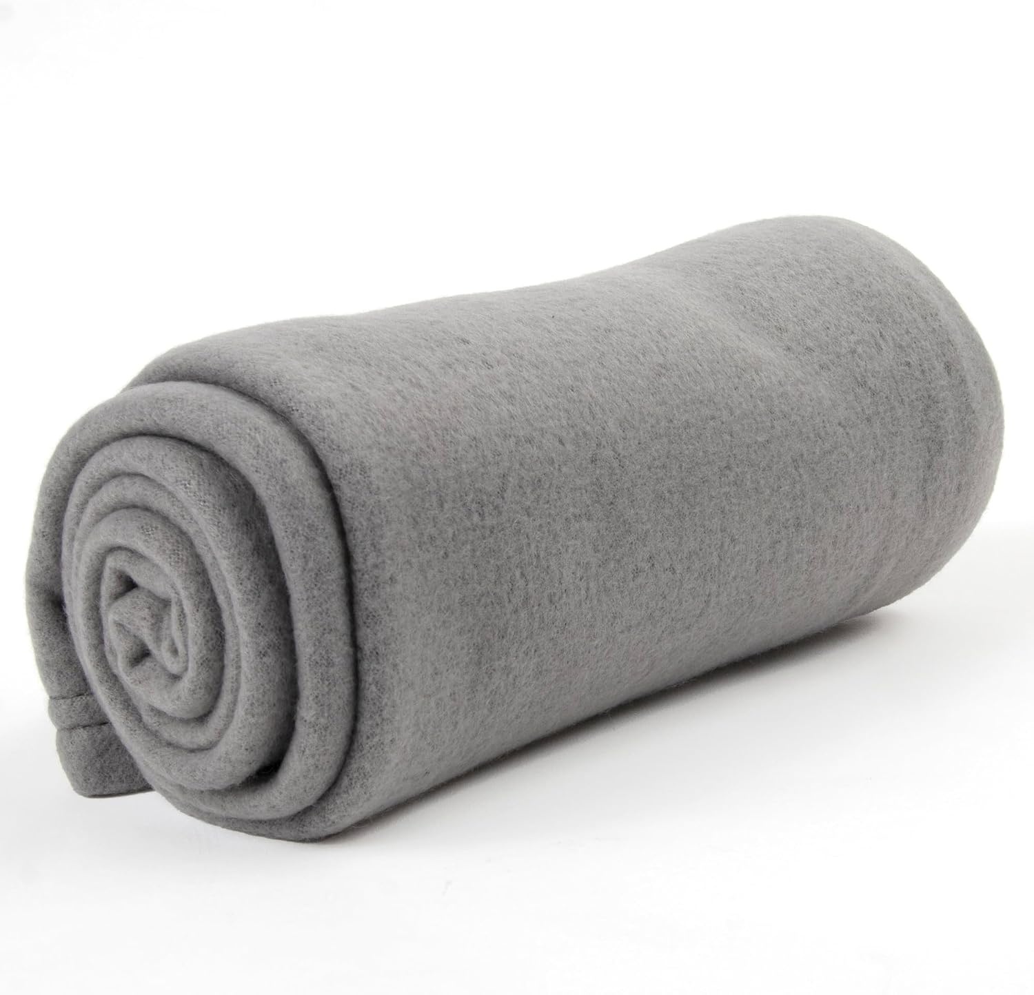 50×60 Throw Blankets, Ultra Soft Hypoallergenic Fleece Fall Throw Blanket for Livingroom, Couch, Chair, Bed, Black(Heather Grey)