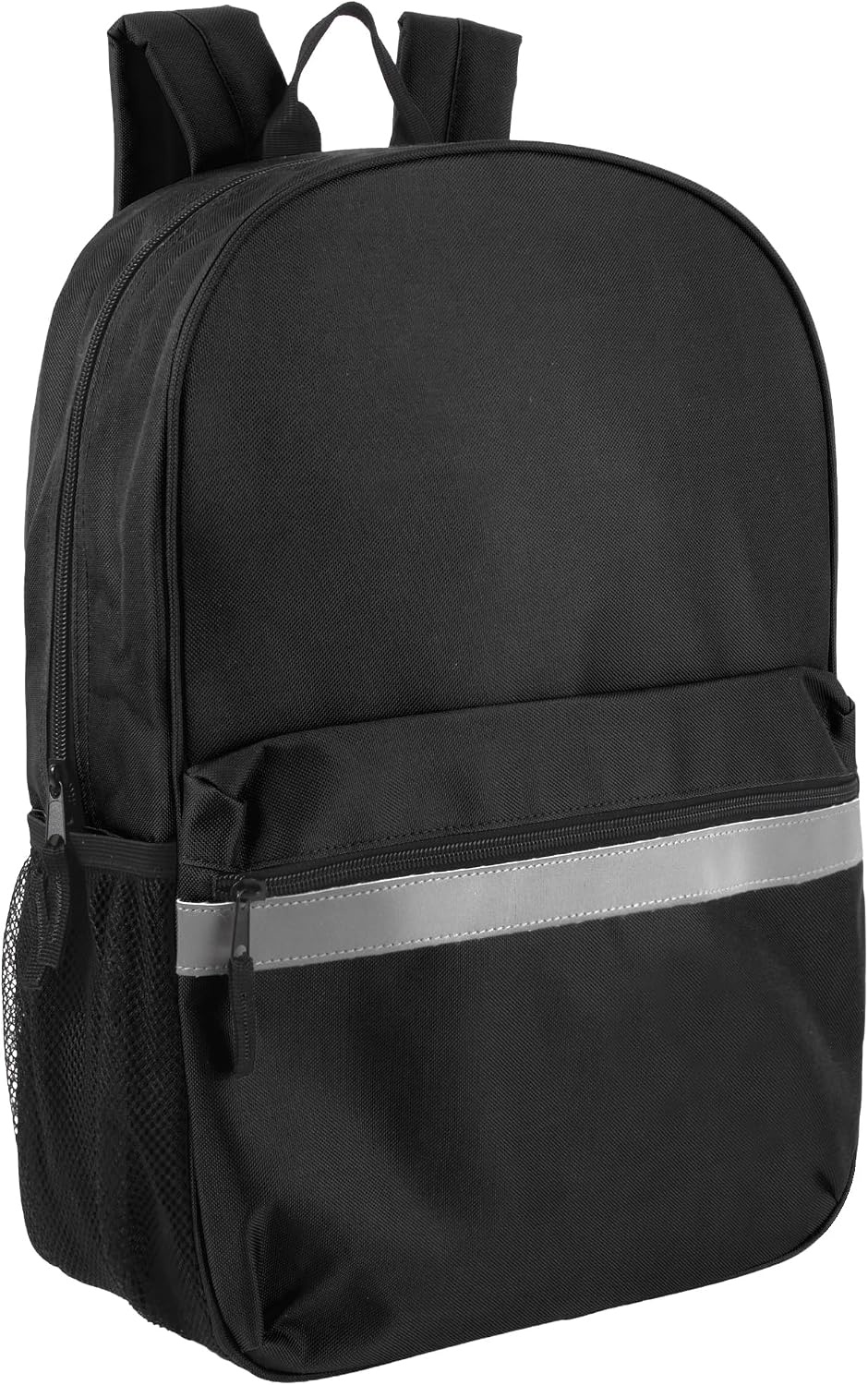 Trail maker (24 Pack) 17″ Backpack – Reflective School Backpack with Padded Straps, Water Bottle Pockets for Young Adults, Travel, Camp (Multi Color Pack)(Multi Color Pack)