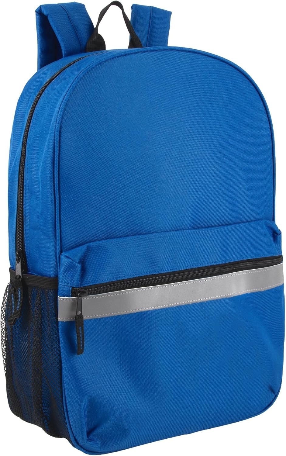 Trail maker (24 Pack) 17″ Backpack – Reflective School Backpack with Padded Straps, Water Bottle Pockets for Young Adults, Travel, Camp (Multi Color Pack)(Multi Color Pack)
