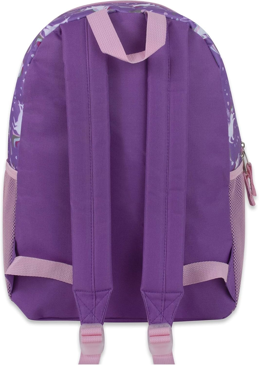 Trail maker 17 Kids Character School Backpacks Plush for Girls with Side Pockets, Padded Straps(Plush Unicorn Love)