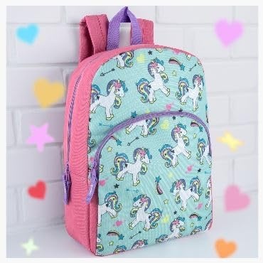 Trail maker 15 Inch Kids Backpacks for Boys & Girls | Preschool, Kindergarten, Elementary School Backpacks with Adjustable, Padded Straps (Prehistoric Pals)(Upbeat Unicorns)