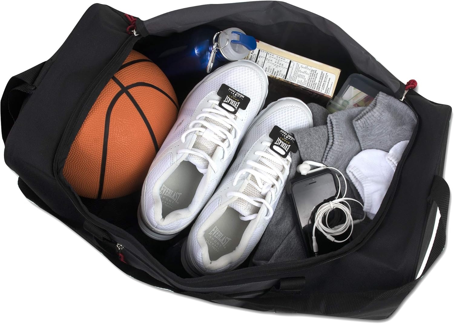 Lightweight Canvas Duffle Bags for Men & Women For Traveling, the Gym, and as Sports Equipment Bag/Organizer(Black 3)