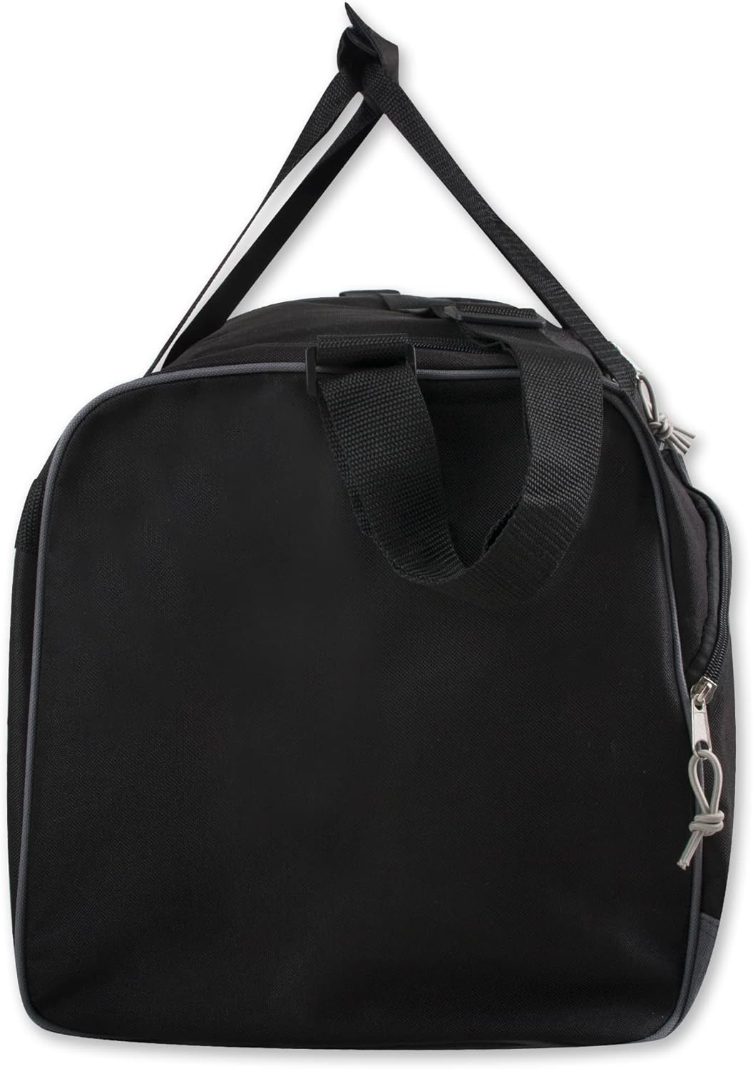 60 Liter, 26 Inch Duffle Bag – Heavy Duty Extra Large Sports Gym Equipment Travel Duffel Bag for Men and Women (Black)(Black)