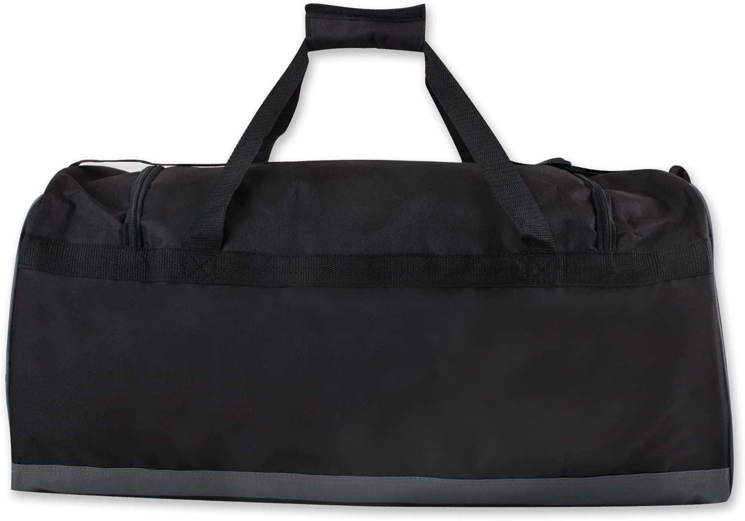 60 Liter, 26 Inch Duffle Bag – Heavy Duty Extra Large Sports Gym Equipment Travel Duffel Bag for Men and Women (Black)(Black)