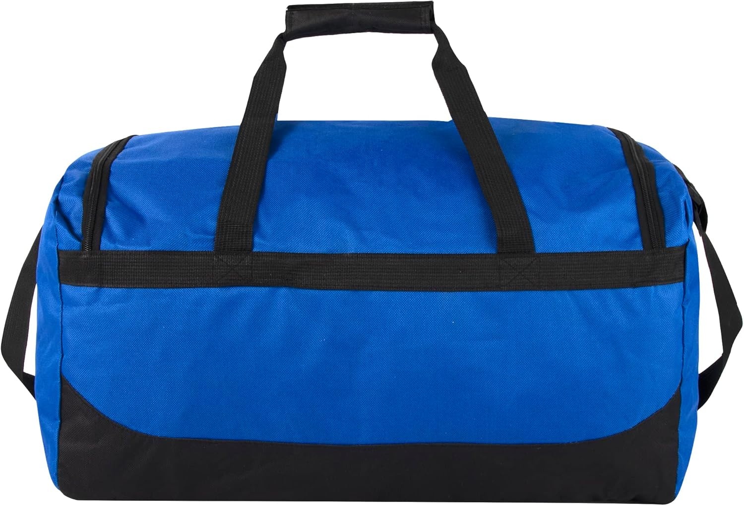 20 Inch, 40 Liter Duffel Bag for Men, Women Travel Weekender Overnight Carry-on Shoulder Duffel Tote Bag (Black)(Blue)