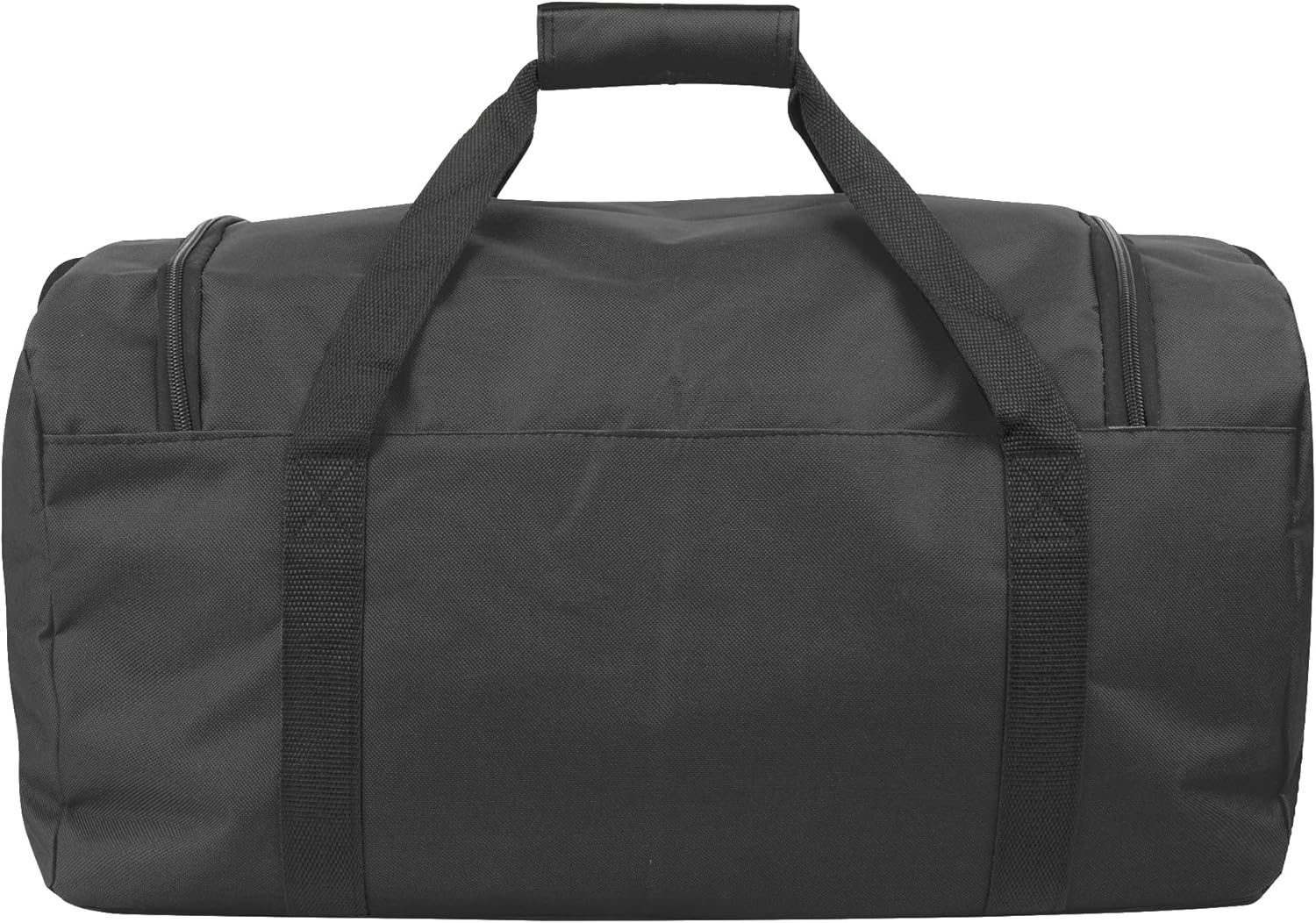 20 Inch, 40 Liter Duffel Bag for Men, Women Travel Weekender Overnight Carry-on Shoulder Duffel Tote Bag (Black)(Black)