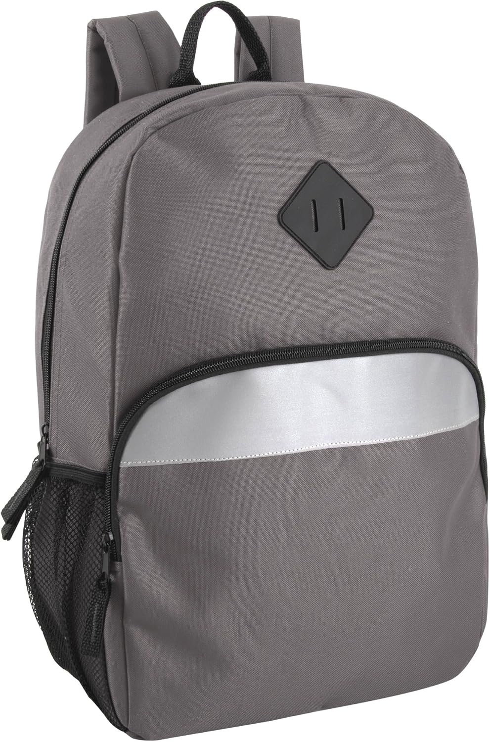 Trail maker Bulk Kids Reflective Backpack Wholesale 24 Pack Backpacks with Side Pockets, Padded (10 Colors Pack)(10 Colors Pack)