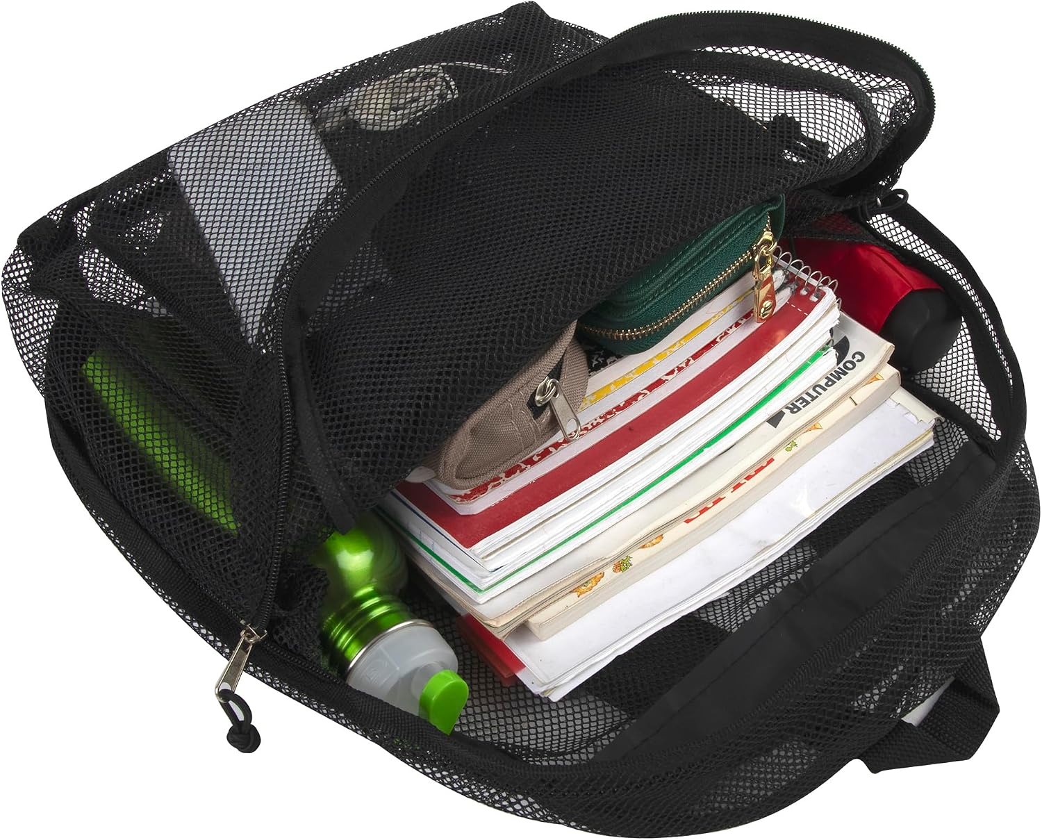 Trail maker (24 Pack) Mesh Backpack Heavy Duty Bulk Wholesale for School, Kids, Adults, Swimmers (Assorted Colors Pack)(Assorted Colors Pack)
