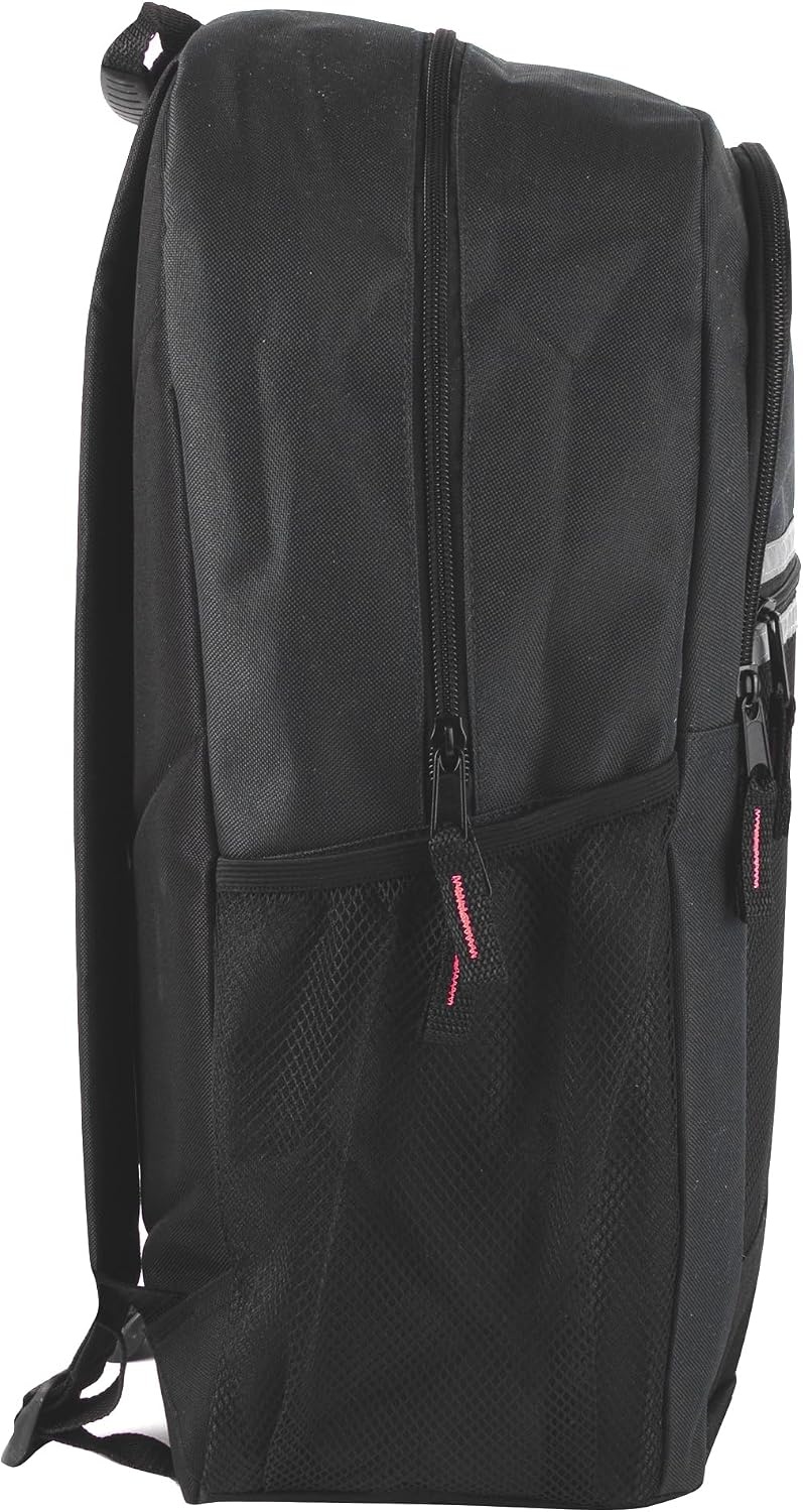 Summit Ridge 24 Pack Bulk Reflective Backpacks Wholesale for College Men, Women, Homeless Adults (Female Colors Pack)(All Black Pack)