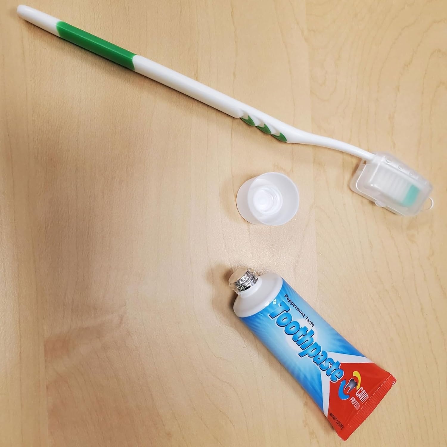 100 Bulk Toothbrushes Individually Wrapped with Toothpaste, Covers, Picks | Soft Disposable Toothbrushes with Toothpaste Built in Individually Wrapped Oral Hygiene Kits for Travel, Homeless Bulk