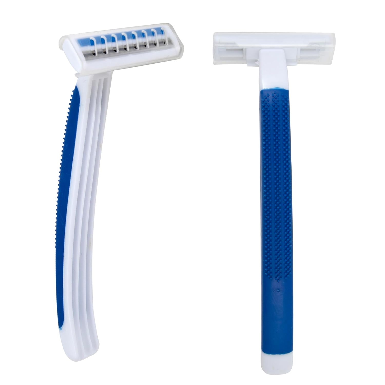 50 Pack Dual Blade Manual Handheld Disposable Shaving Razors – 50 Dual Blade Razor Count