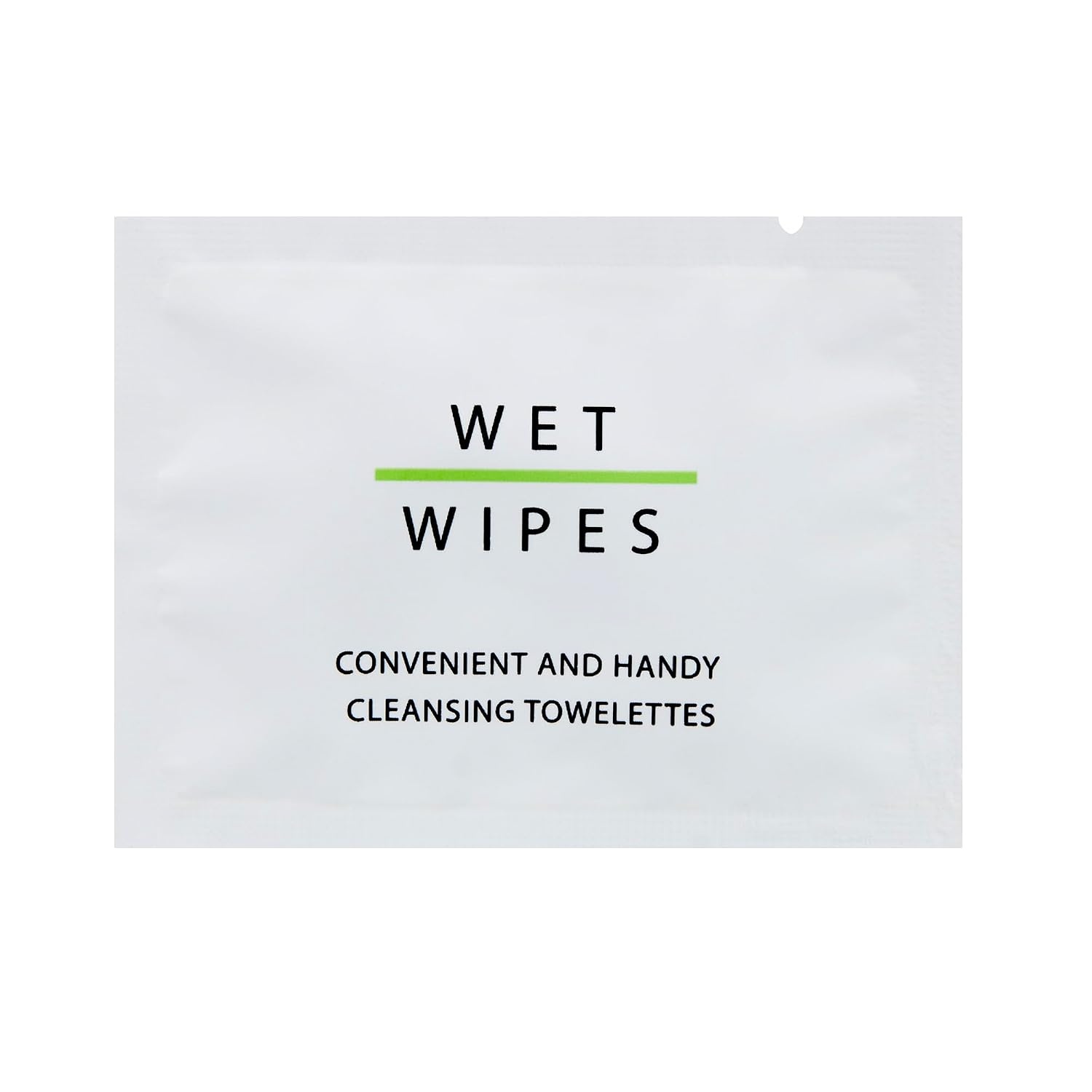 100 Pack Wet Wipes Hand Cleansing Towelettes Single Use Individually Wrapped for Hygiene, Hospitality, Hotel, Charity, Donation(1 Count (Pack of 100))