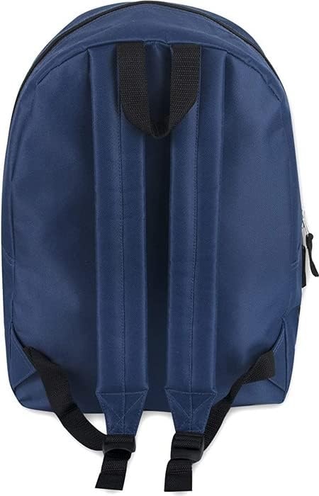 Trail maker Backpack with School Supplies for Kids – 20 Piece Back to School Supplies with 17″ Backpack (Black)(Navy Pack)