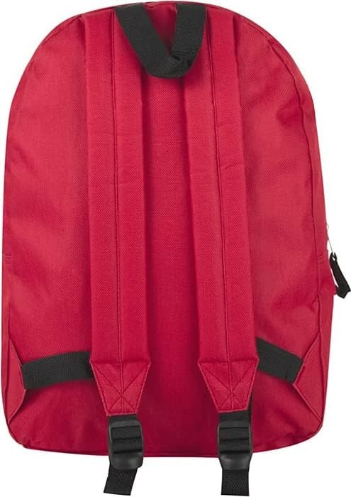 Trail maker Backpack with School Supplies for Kids – 20 Piece Back to School Supplies with 17″ Backpack (Black)(Red Pack)