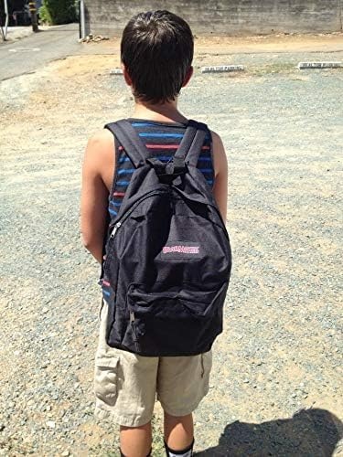 Trail maker Backpack with School Supplies for Kids – 20 Piece Back to School Supplies with 17″ Backpack (Black)(Black Pack)