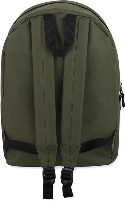 Trail maker Backpack with School Supplies for Kids – 20 Piece Back to School Supplies with 17″ Backpack (Black)(Green Pack)
