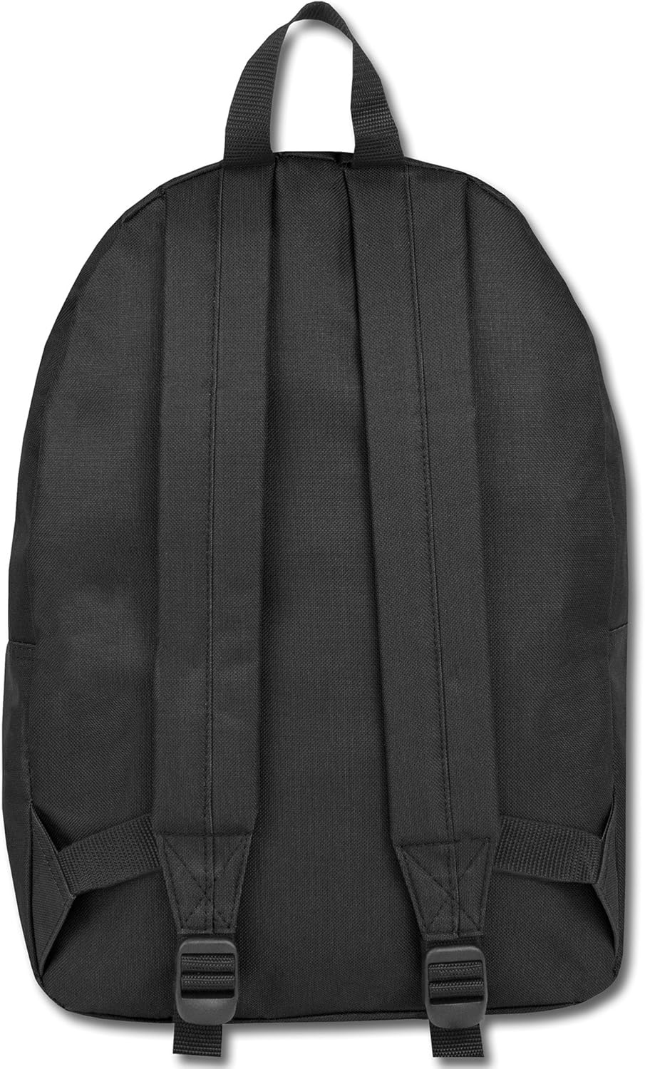 Trail maker 24 Pack 17 Inch Backpacks in Bulk Backpacks for Boys, Girls, School, and Homeless Donation(Black)