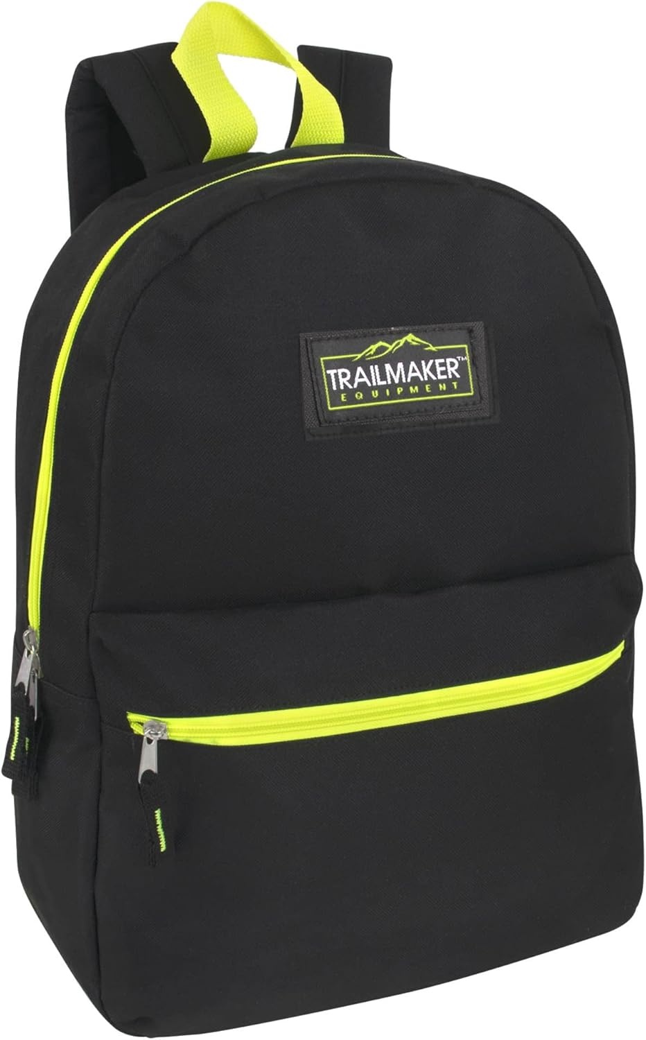 Trail maker 24 Pack 17 Inch Backpacks in Bulk Backpacks for Boys, Girls, School, and Homeless Donation(Black Color Trim Pack)