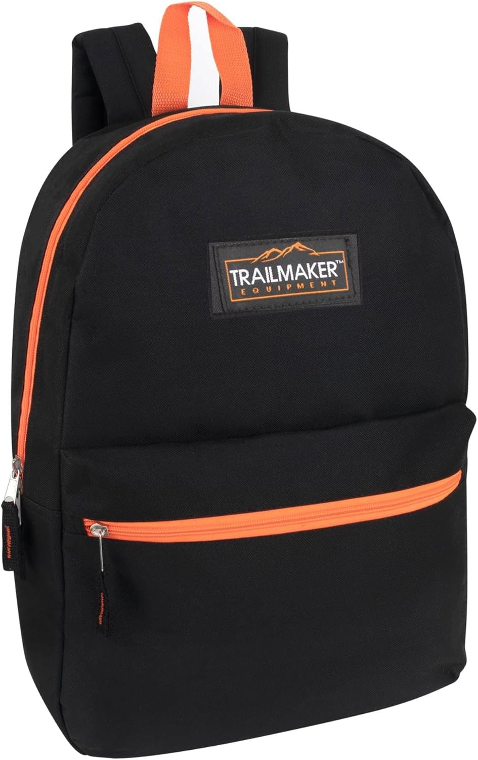 Trail maker 24 Pack 17 Inch Backpacks in Bulk Backpacks for Boys, Girls, School, and Homeless Donation(Black Color Trim Pack)