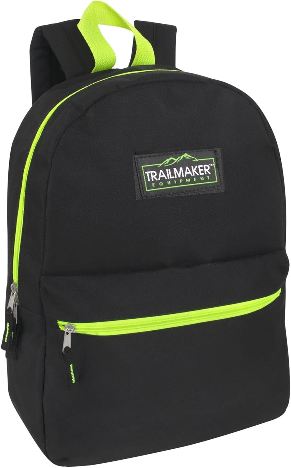 Trail maker 24 Pack 17 Inch Backpacks in Bulk Backpacks for Boys, Girls, School, and Homeless Donation(Black Color Trim Pack)