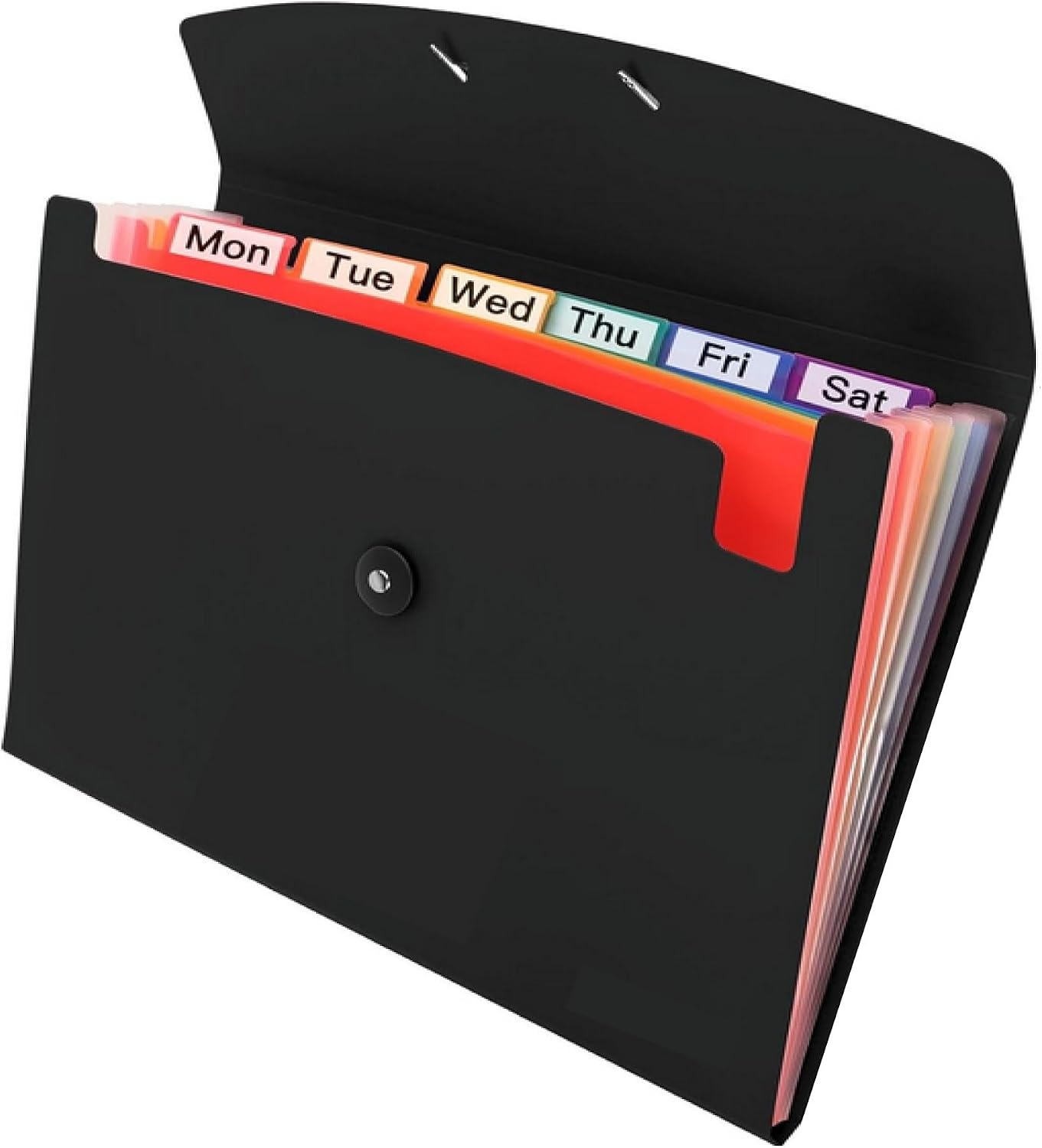 50 Pack Bulk Expanding File Folder, 8 Pocket Accordion File Holder Organizer, A4 Letter Size Paper Document & Receipt Organizer | 50 Accordion Filing Folders for Classroom, Office Supplies